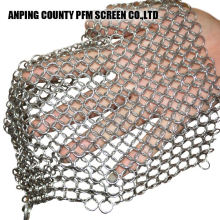 Ss 316 Stainless Steel Cast Iron Xl 316 Chainmail Scrubber